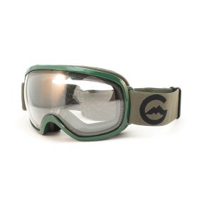CHUTE GOGGLE LG FIT BLK OLV