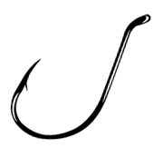 Gamakatsu Octopus Hook Nickle Size 2/0 6ct