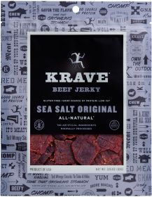 KRAVE JERKY SEA SALT ORIGINAL
