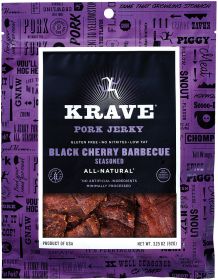KRAVE JERKY BLK CHRY BBQ PORK