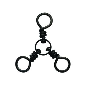 3-WAY SWIVEL BLACK SIZE 8