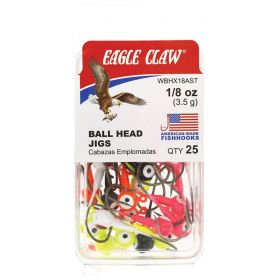BALL HEAD JIG 1/8 OZ ASST