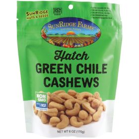 CASHEWS GREEN CHILE 6 OZ