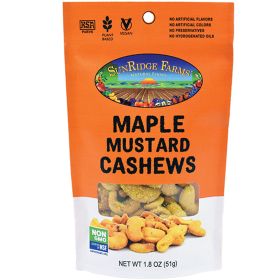 MAPLE MUSTARD CASHEWS