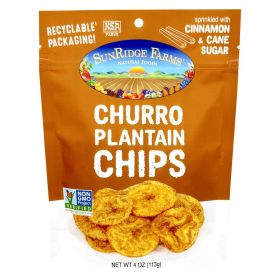 PLANTAIN CHIPS CHURRO 4OZ