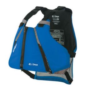 Onyx MoveVent Curve General Boating Vest, Blue, M/L