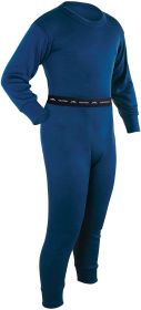 COLDPRUF BASIC KID 2PC NAVY XS