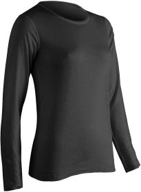 COLDPRUF PLATNM WMN TOP BLK SM
