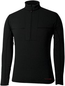ECO FLEECE MENS LS ZIP BLK LG