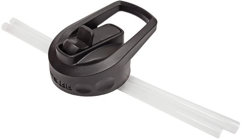 STRAW WM LID BLACK