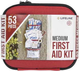 HRD SHLL FIRST AID KIT MD 53PC