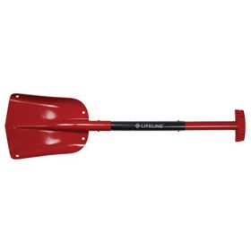 ALUM UTL COLLAPSING SHOVEL-RED