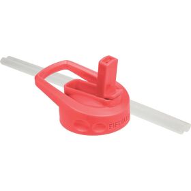 STRAW WM LID CORAL