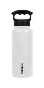 34OZ  INSUL W/3 FING WIN WHITE