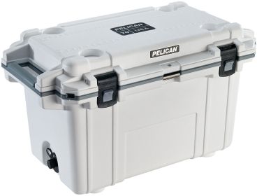 70QT ELITE COOLER WHT/GRY