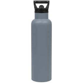 21OZ VAC INSUL W/STRW CAP GREY
