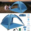 LakeForest Beach Tent Canopy, 4 to 6 Person, Blue