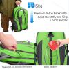 iNova 36L Outdoor Daypack, Waterproof Nylon, Green