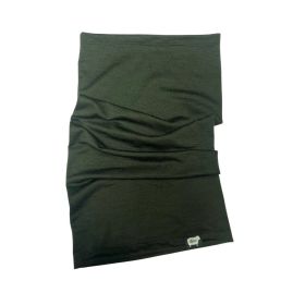 MERINO WOOL NECK GAITER H GRN