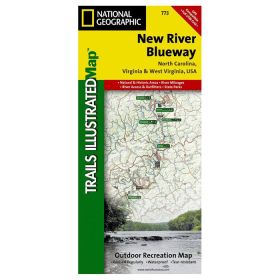 NEW RIVER BLUEWAY MAP #773 - NORTH CAROLINA