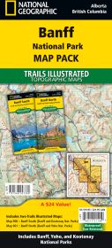 BANFF NP MAP PACK BUNDLE - CANADA