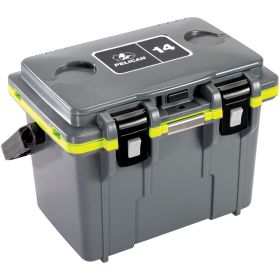 14QT ELITE COOLER GRAY/GREEN