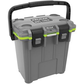 20QT ELITE COOLER GRAY/GREEN