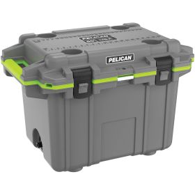 50QT ELITE COOLER GRAY/GREEN