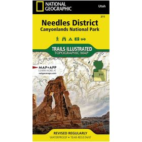 NEEDLES DISTRICT MAP - UTAH