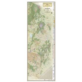 CONTINENTAL DIVIDE TRAIL MAP - UTAH
