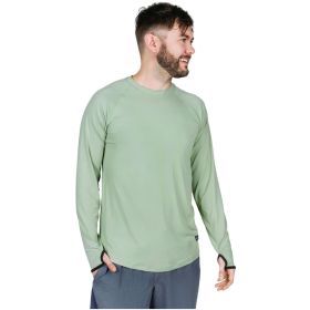BRACKISH MENS OLIVE CREW XL