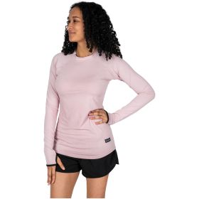 BRACKISH WOMENS MAUVE CREW M