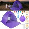 iMountek Pop Up Beach Tent, 2 to 3 Person, Purple