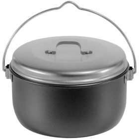 BILLY POT 2.5L BLACK W/ LID NS