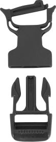 QUICK ATTACH BUCKLE 1" BLACK