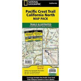 PCT CA NORTH MAP PACK - NATIONAL GEOGRAPHIC