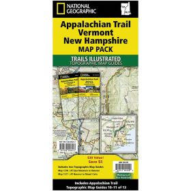 AT VT NH MAP PACK - APPALACHIAN TRAIL