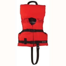 Onyx General Purpose Life Vest Infant Red
