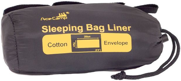 COTTON SLEEPING BAG LINER RECT