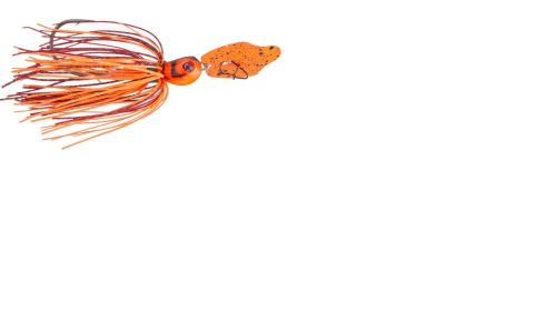 Strike King Thunder Cricket Vibrating Swim Jig 3/8 Fire Craw