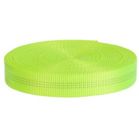 30 FT 1" WEBBING - YELLOW - TUBULAR NYLON