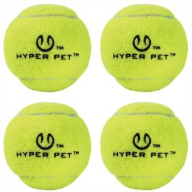 TENNIS BALLS GREEN 4 PACK