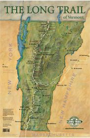 VERMONT'S LONG TRAIL - POSTER - GREEN MOUNTAIN CLUB