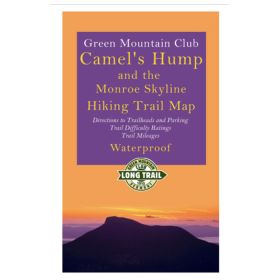 CAMEL'S HUMP WATERPROOF MAP - GREEN MOUNTAIN CLUB
