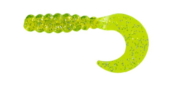 Big Bite Fat Grub 2in 100ct Chartreuse Shiner