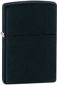 ZIPPO LIGHTER-BLACK MATTE