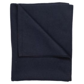 SOLID NAVY WOOL 55