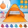 iMountek Pop Up Beach Tent, 2 to 3 Person, Orange