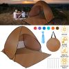 iMountek Pop Up Beach Tent, 2 to 3 Person, Coffee