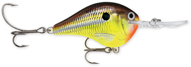 Rapala DT Series 10' 3/5oz 2.25in Hot Mustard